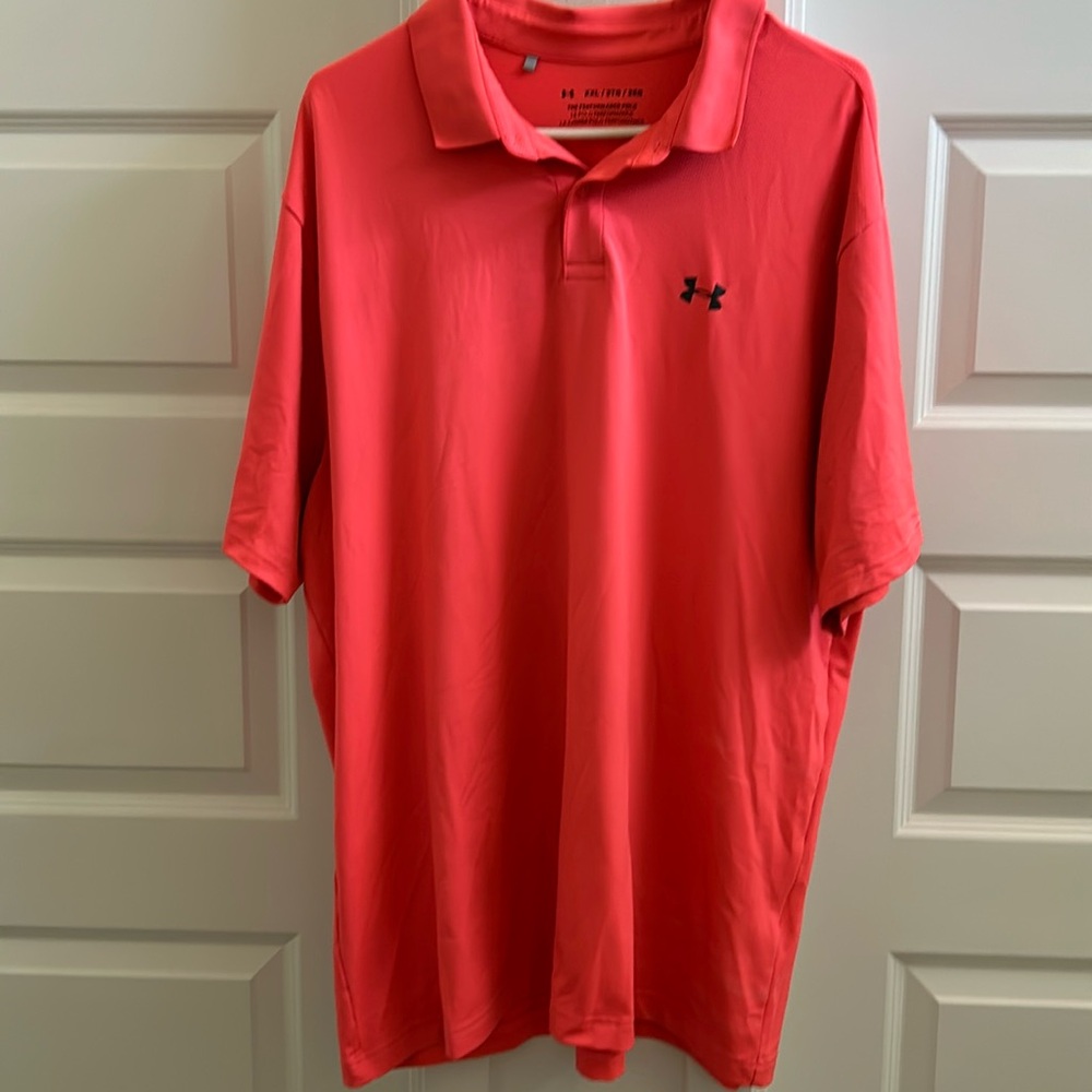 Mens New Under Armour Golf Polo Shirt XXL